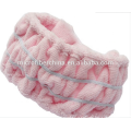 Super absorbent microfiber hairband